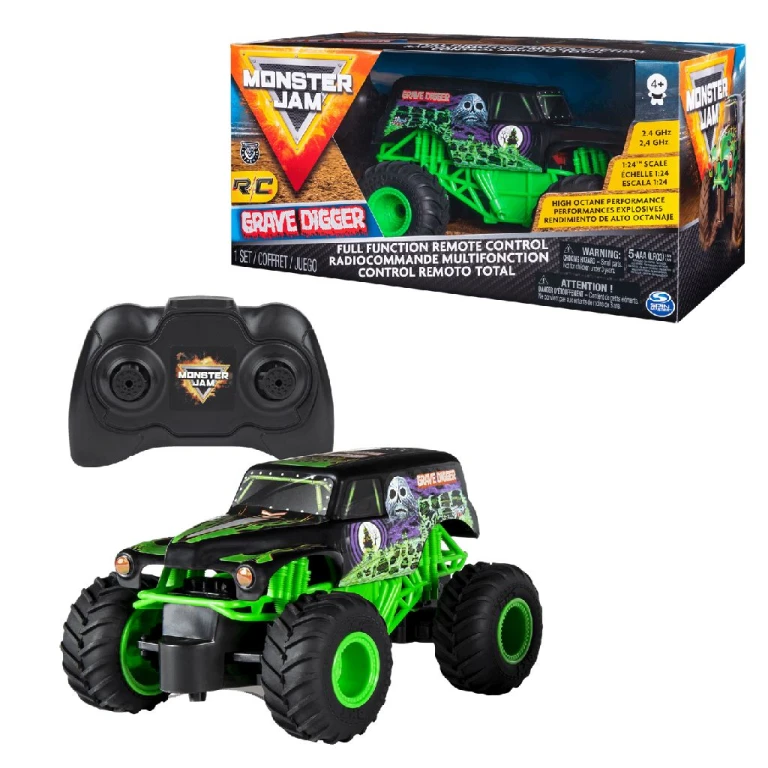 Monster Jam Gravedigger Afstandsbestuurbare Monstertruck 1:24 - 1 stuk