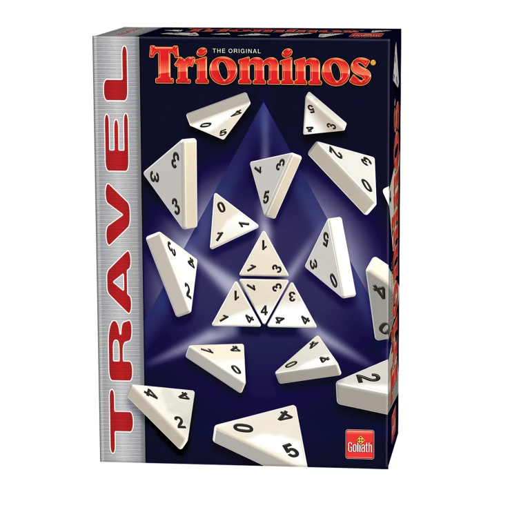 GOLIATH Triominos The Original Travel Reisspel - 1 stuk