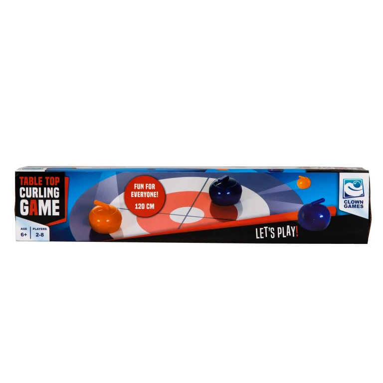 Tafel Curling Spel 120cm - 1 stuk