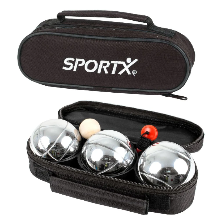 SportX Jeu de Boules Set - 3 stuks