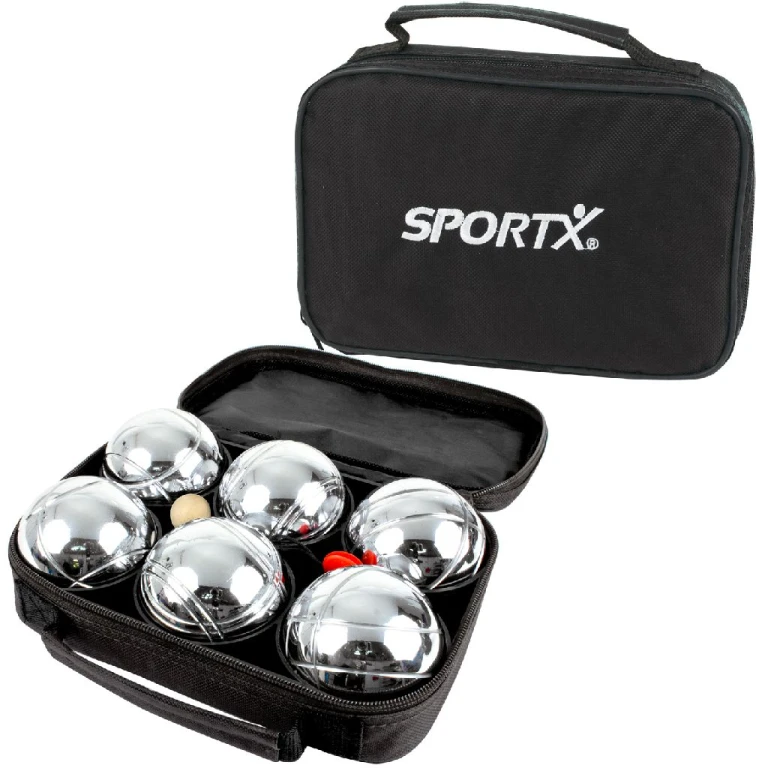 SportX Jeu de Boule Set - 6 stuks