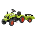 FALK Speelgoedtractor Claas Arion 410 Groen 2+ met aanhanger