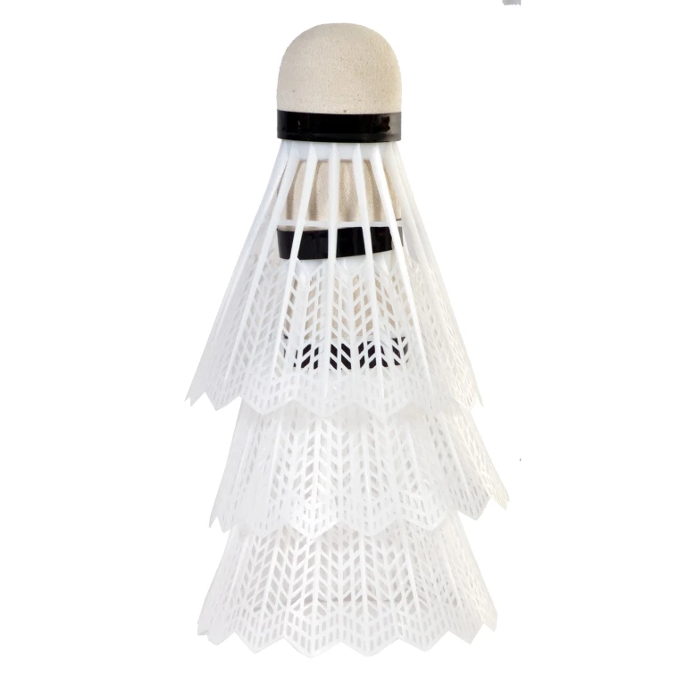 SportX Badmintonshuttles Wit 3 stuks ABS