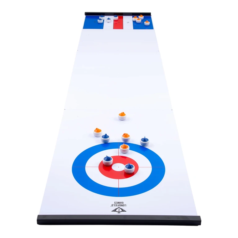 Curling Shuffleboard Spelset 180x39cm - 1 stuk