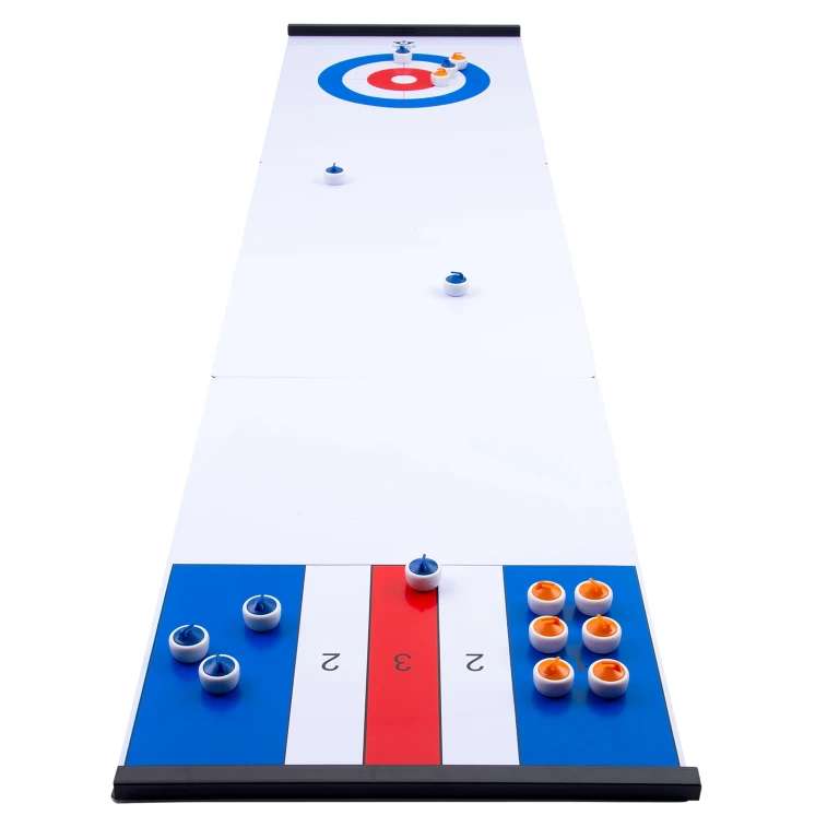 Curling Shuffleboard Spelset 180x39cm - 1 stuk