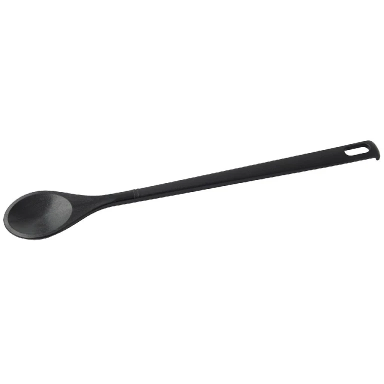 Fackelmann Kooklepel Nylon Zwart 31 cm - 1 stuk