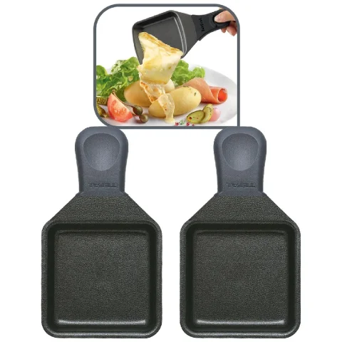 Tefal gourmetpan vierkant 2 stuks - XA-400202