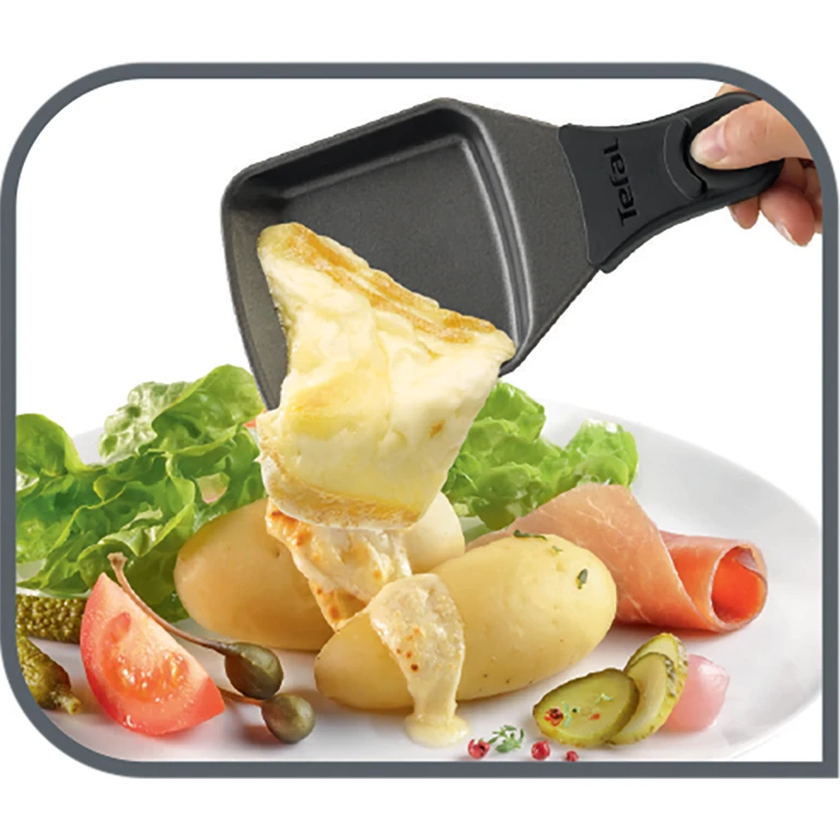 Tefal gourmetpannen vierkant - set van 2 stuks