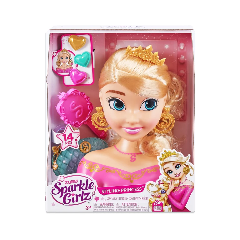 Sparkle Girlz Kapkop met 20 accessoires - 1 stuk