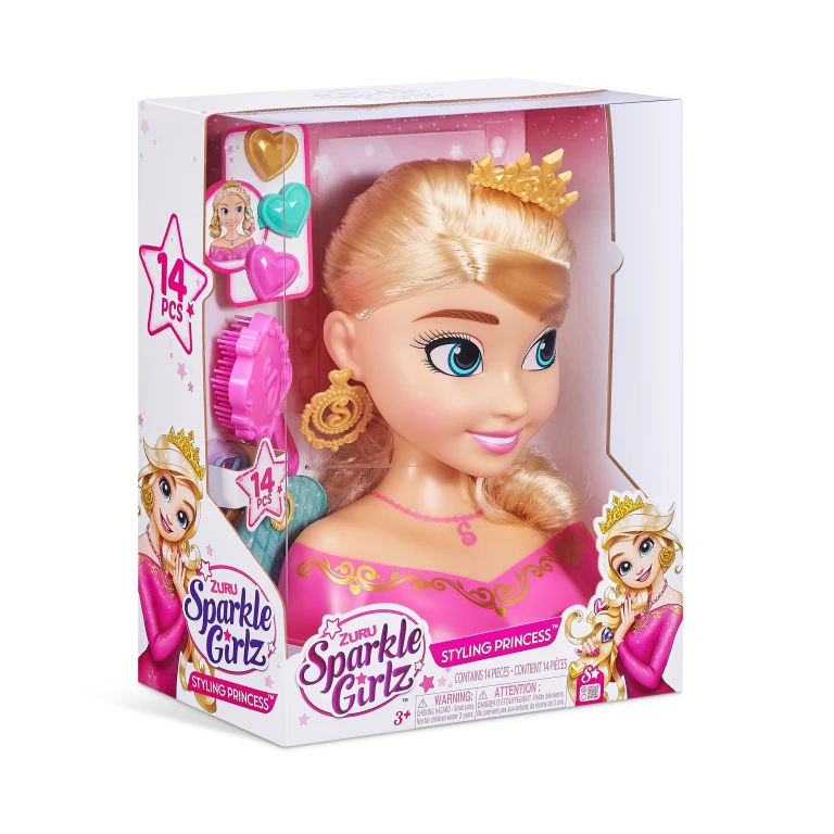 Sparkle Girlz Kapkop met 20 accessoires - 1 stuk