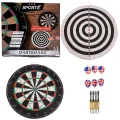 SportX Dartbord Flocked PVC met 6 Darts