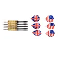 SportX Dartbord Flocked met 6 Darts