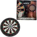 SportX Dartbord Sisal Zilver 1 stuk