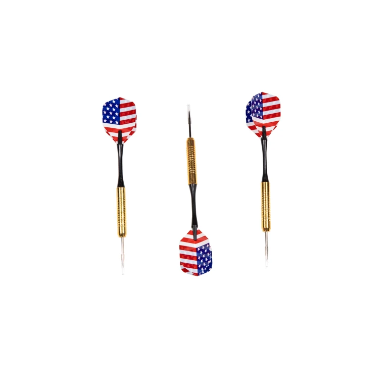SportX Dartset Messing met Opbergdoos - 1 stuk