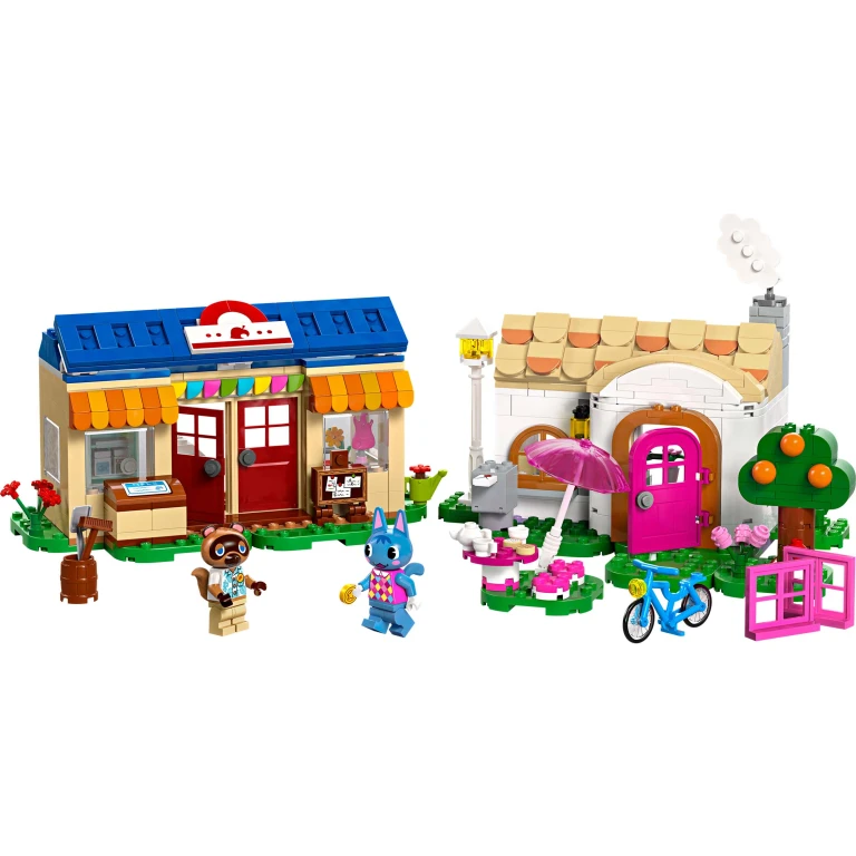 LEGO Animal Crossing Nooks Hoek en Rosies Huis Bouwset