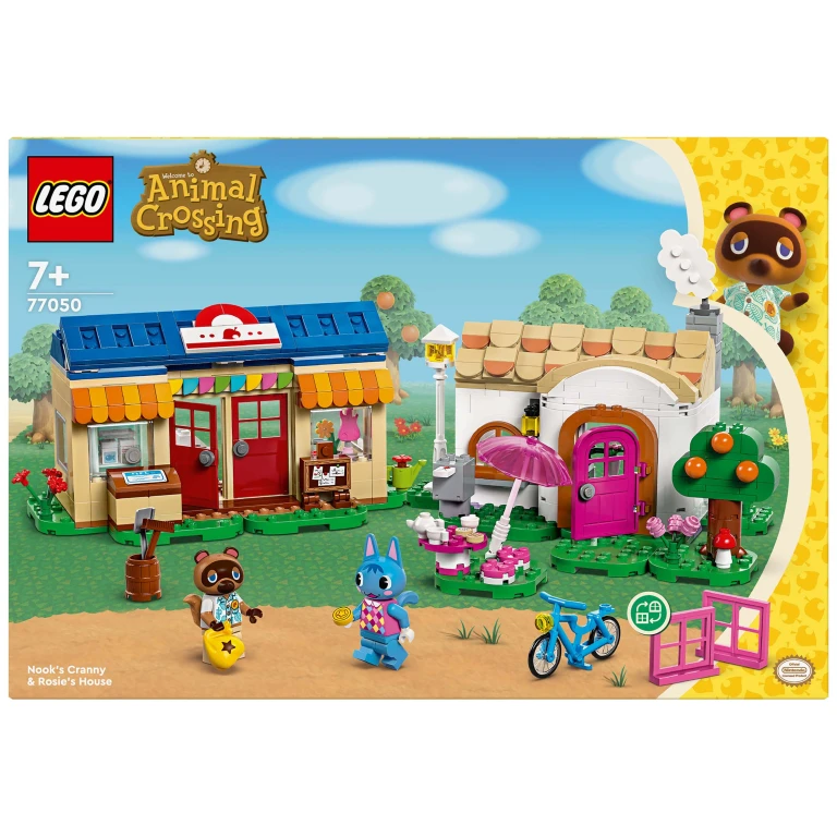LEGO Animal Crossing Nooks Hoek en Rosies Huis Bouwset