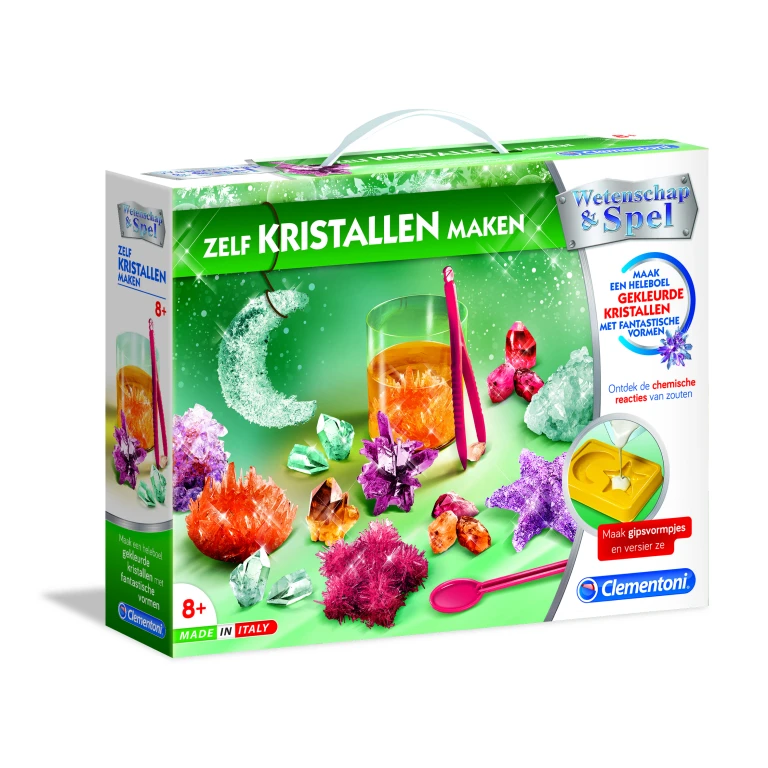 Clementoni Wetenschap Kristal Experimenteerset - 1 stuk