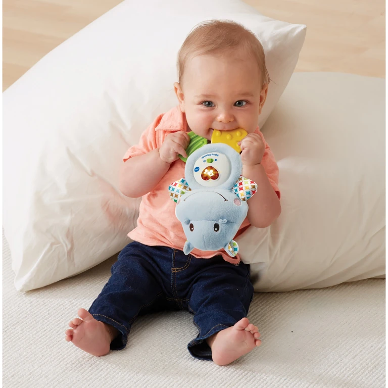 VTech Bijtring Nijlpaardje - 1 stuk