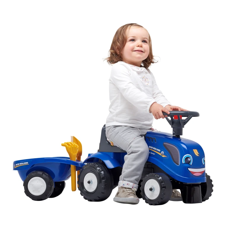 Falk New Holland Looptractor Set Blauw vanaf 1 jaar 1 stuk