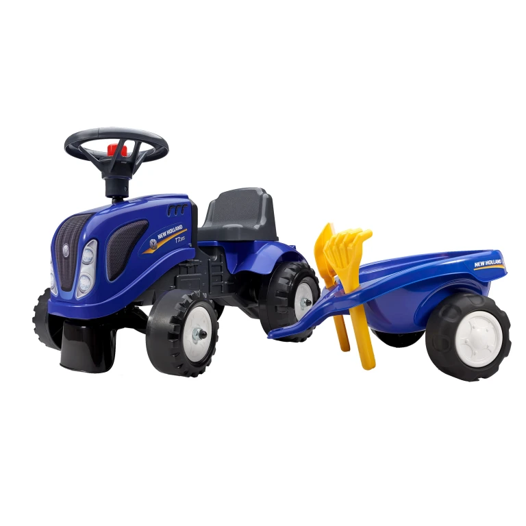 Falk New Holland Looptractor Set Blauw vanaf 1 jaar 1 stuk