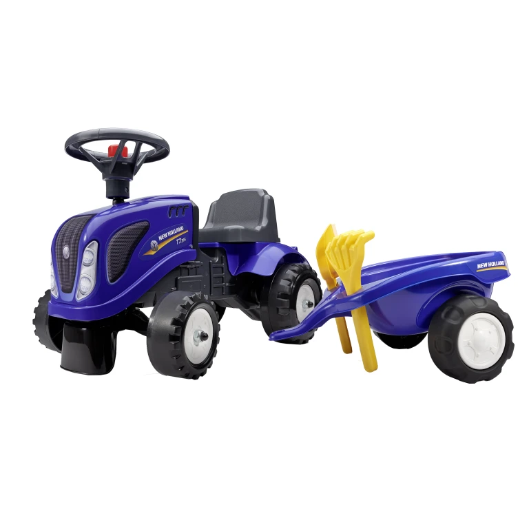 Falk New Holland Looptractor Set Blauw vanaf 1 jaar 1 stuk