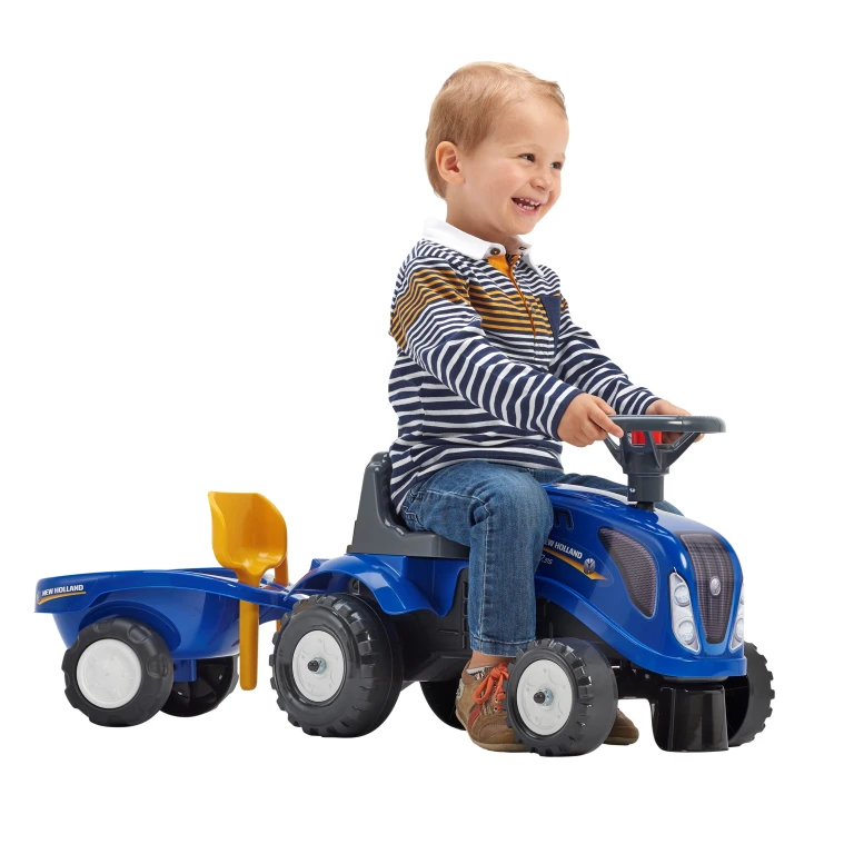 Falk New Holland Looptractor Set Blauw vanaf 1 jaar 1 stuk