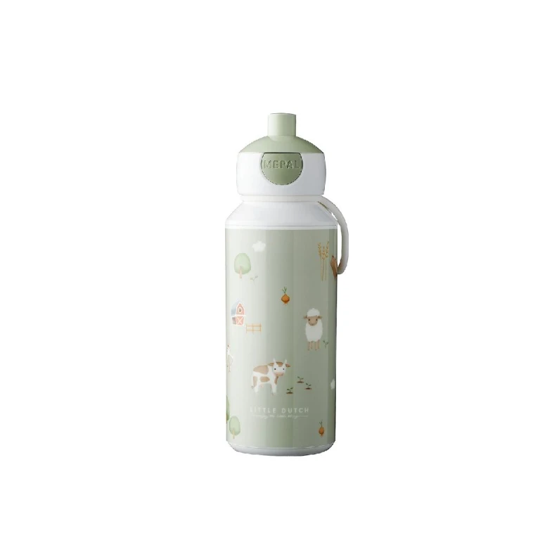 Mepal Little Dutch Farm Pop-Up Drinkfles 400ml - 1 stuk