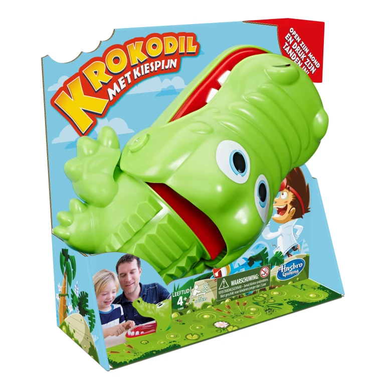 Hasbro Krokodil Met Kiespijn Kinderspel - 1 stuk