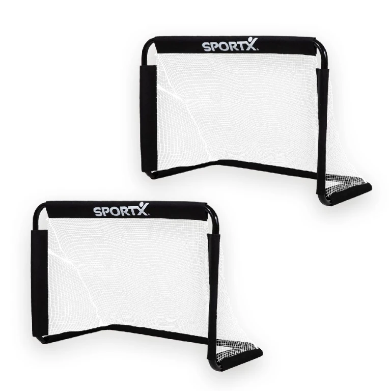 Voetbaldoelen Metaal 78x56x45cm - Set van 2 stuks