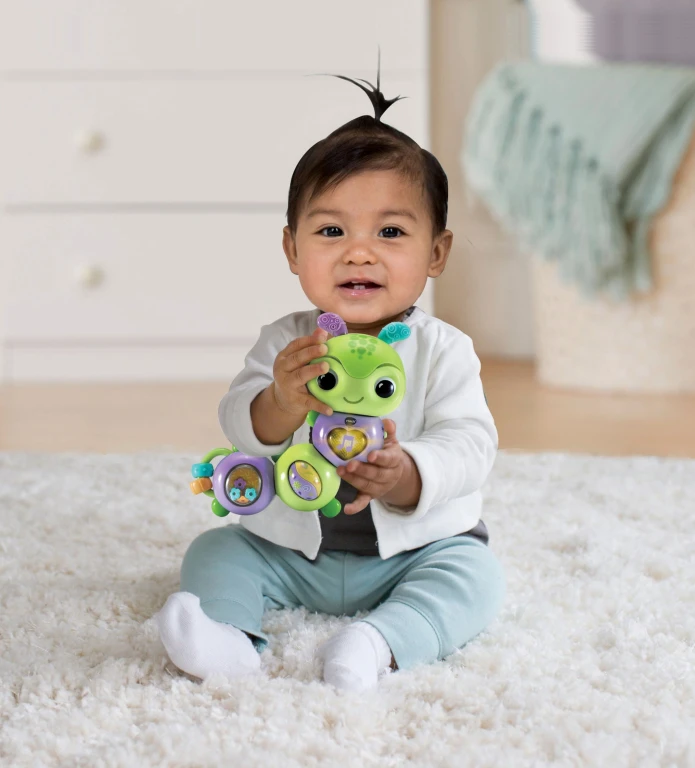 VTech Baby Draai en Wiebel Rupsje - 1 stuk