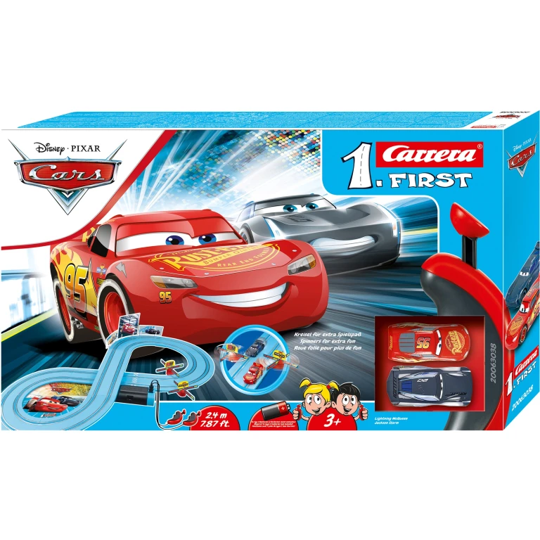 Carrera First Cars Power Duell RC Racebaan set van 2