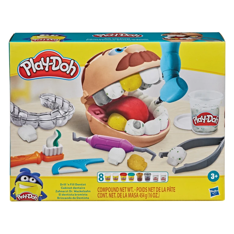Play-Doh Top Tandarts Kleien Speelgoed Set - 1 stuk