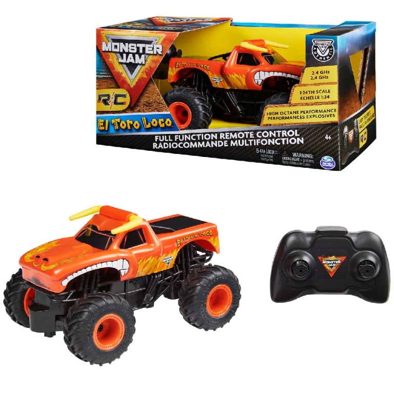 Monster Jam El Toro Loco Afstandsbestuurbare Monstertruck 1:24 - 1 stuk