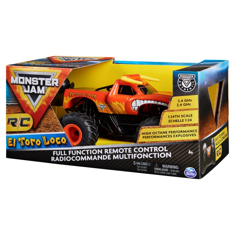 Monster Jam El Toro Loco Afstandsbestuurbare Monstertruck 1:24 - 1 stuk