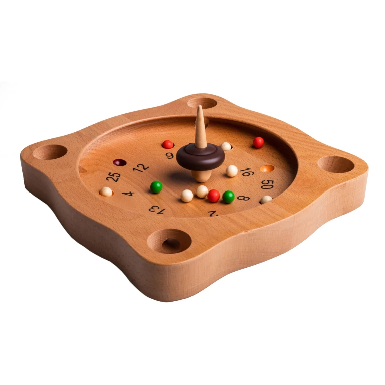 Clown Games Tiroler Roulette Houten Bordspel - 1 stuk
