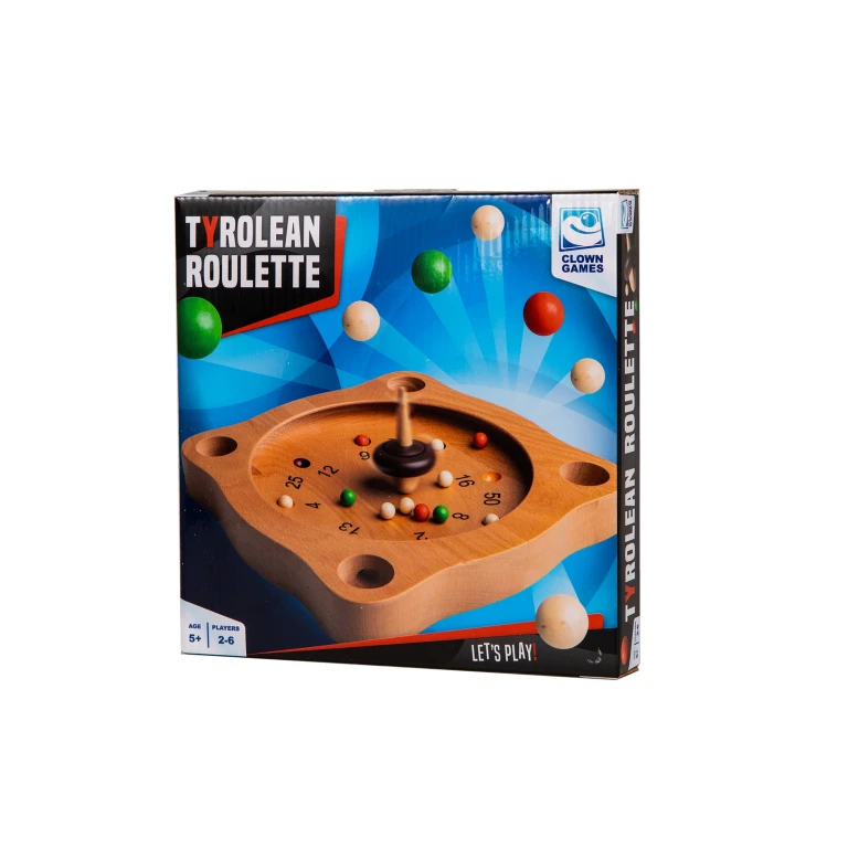Clown Games Tiroler Roulette Houten Bordspel - 1 stuk