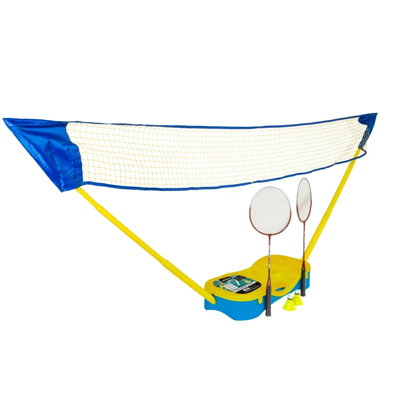 SportX Badmintonset Kunststof met Koffer 1 stuk
