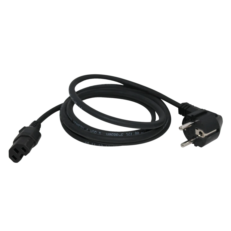 Scanpart Apparaatsnoer Hittebestendig 3x1.0mm 2,0m Schuko-C15 1 stuk