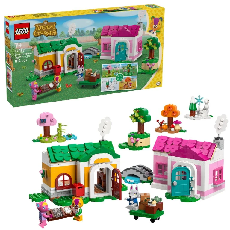 LEGO Animal Crossing Creatieve Huizen Seizoenen Set