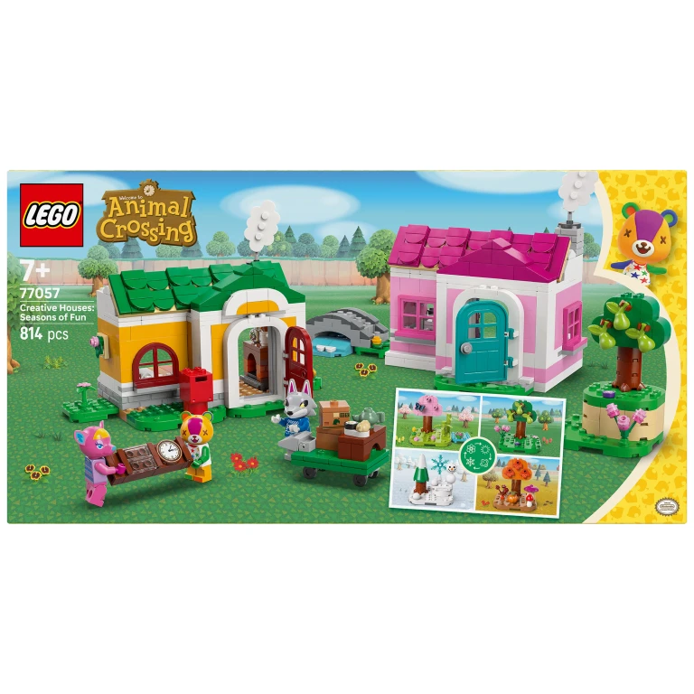 LEGO Animal Crossing Creatieve Huizen Seizoenen Set