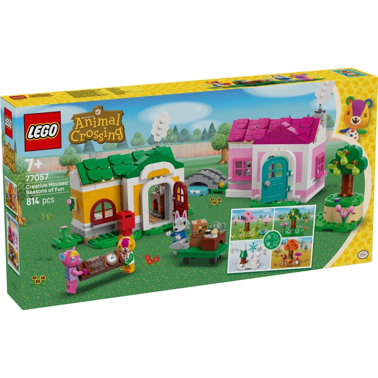 LEGO Animal Crossing Creatieve Huizen Seizoenen Set