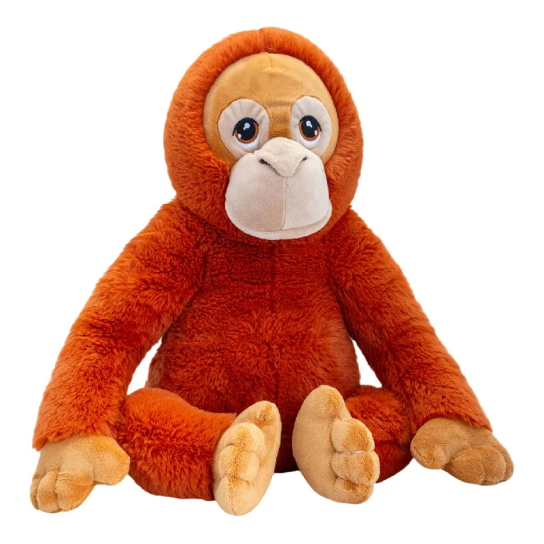 Keel Toys Knuffel Orang-oetan Oranje 45 cm