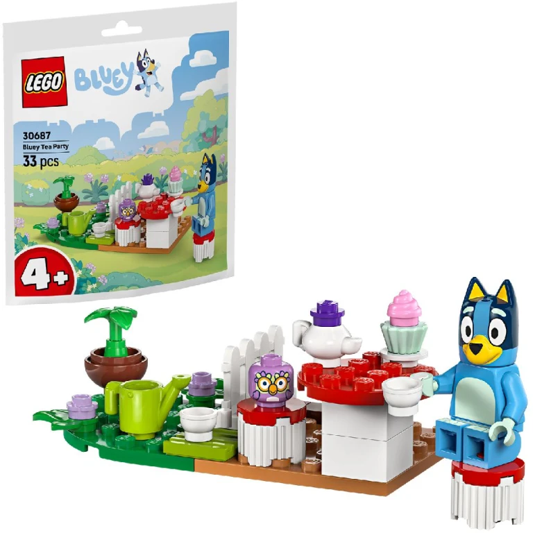 LEGO Bouwset Bluey's Theekransje 30687