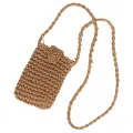 Sarlini Telefoontasje Textiel Taupe - 1 stuk