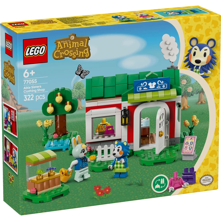 LEGO Animal Crossing Kleermakerij Zus Able Strijkkralenset 1 stuk