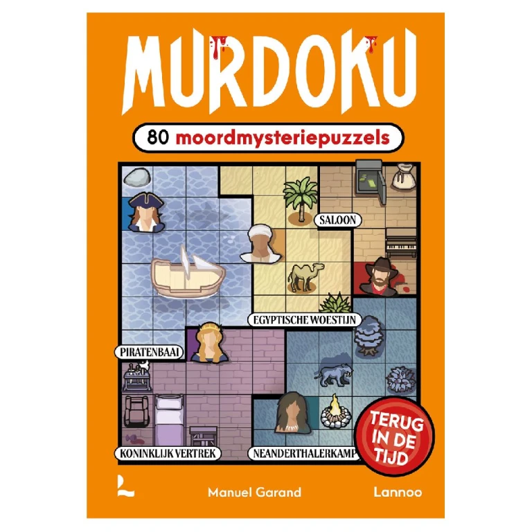 Gezelschapsspel Murdoku Terug in de Tijd - 1 stuk