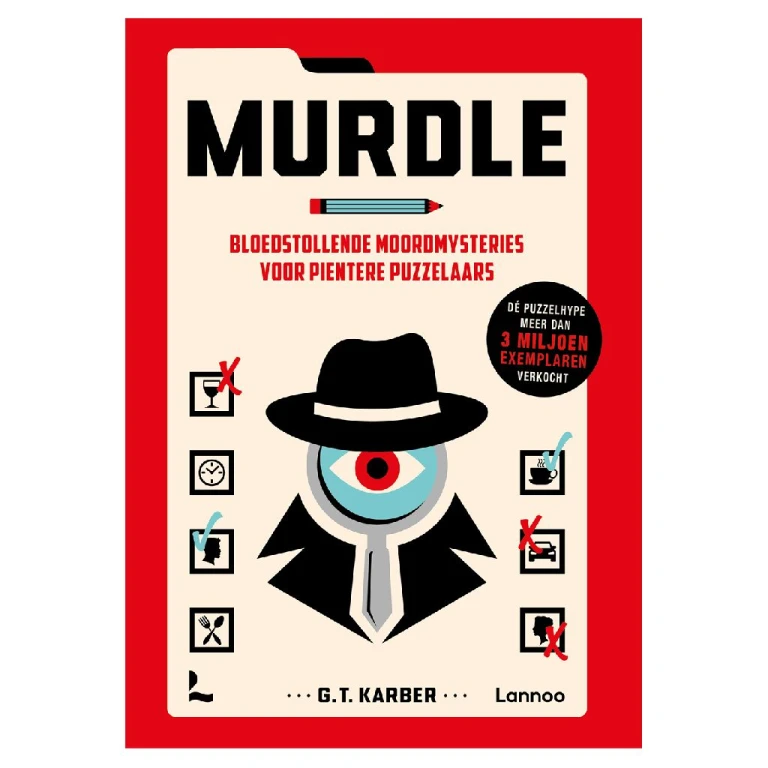 Murdle Puzzelboek - 1 stuk