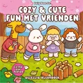 Kleurboek Cozy en Cute Fun Met Vrienden - 1 stuk