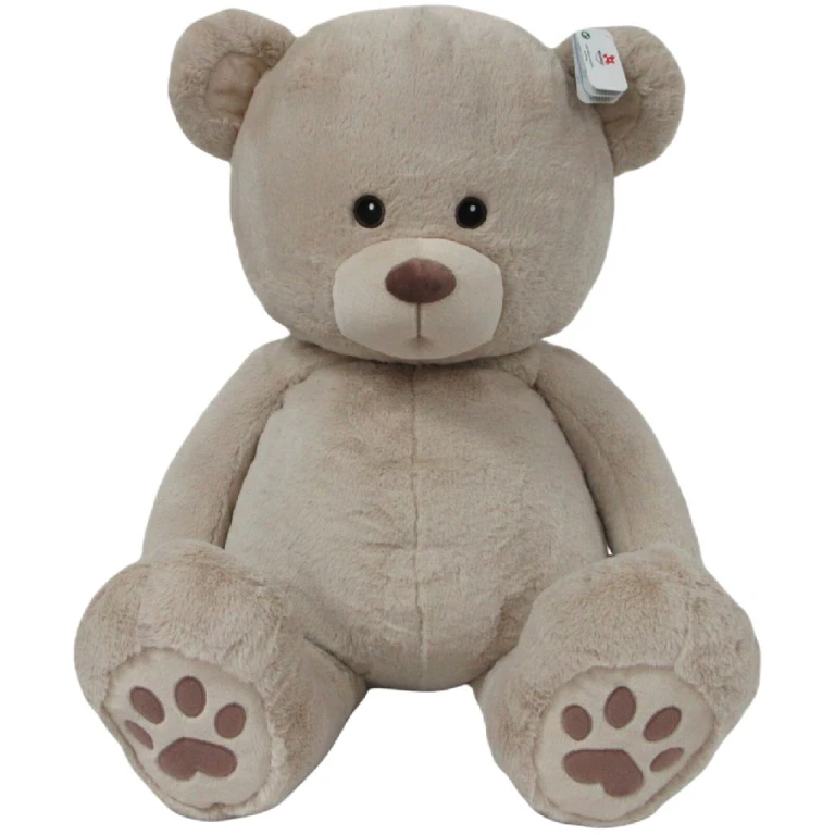 Knuffelbeer Taupe 80cm - 1 stuk