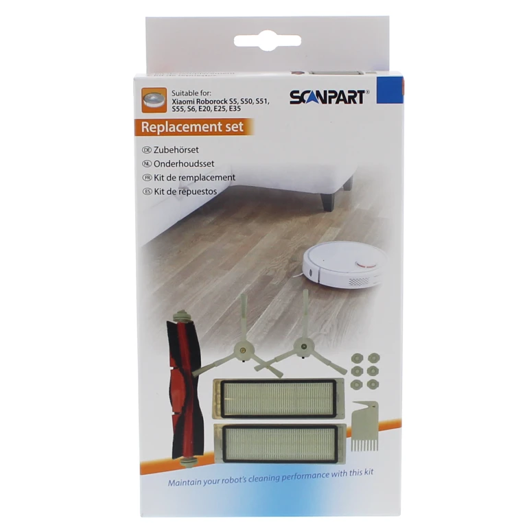 SCANPART Onderhoudsset voor Xiaomi Roborock S50, E20, E25, E35 (1 stuk)